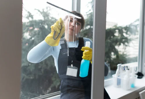 Nettoyage de vitres intérieures et extérieures à Roussy-le-Village